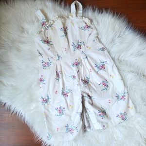 Janie and Jack Floral Jumpsuit